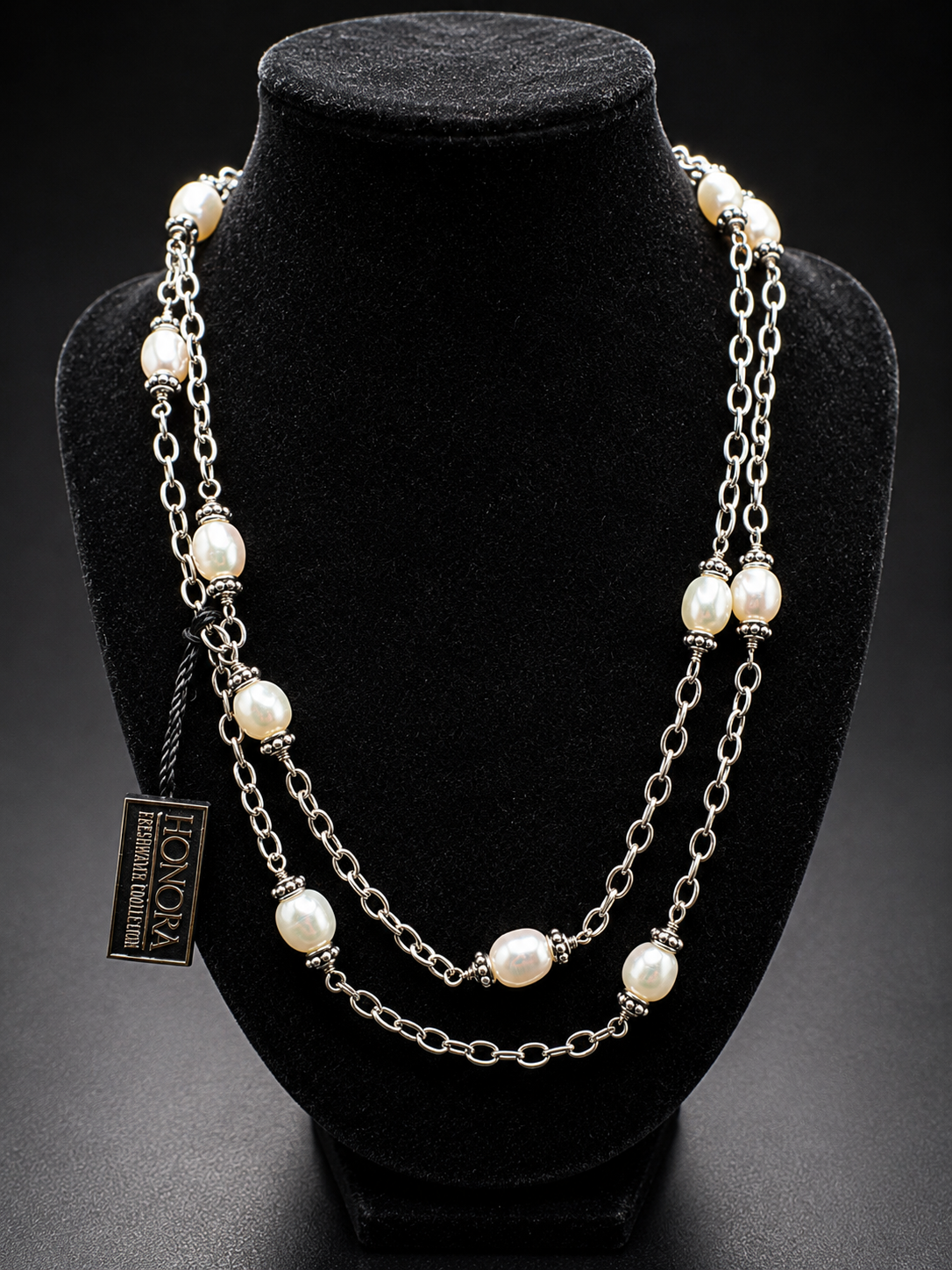 HONORA Freshwater Collection Pearl Necklace & Bracelet Set – Ivory Pearls