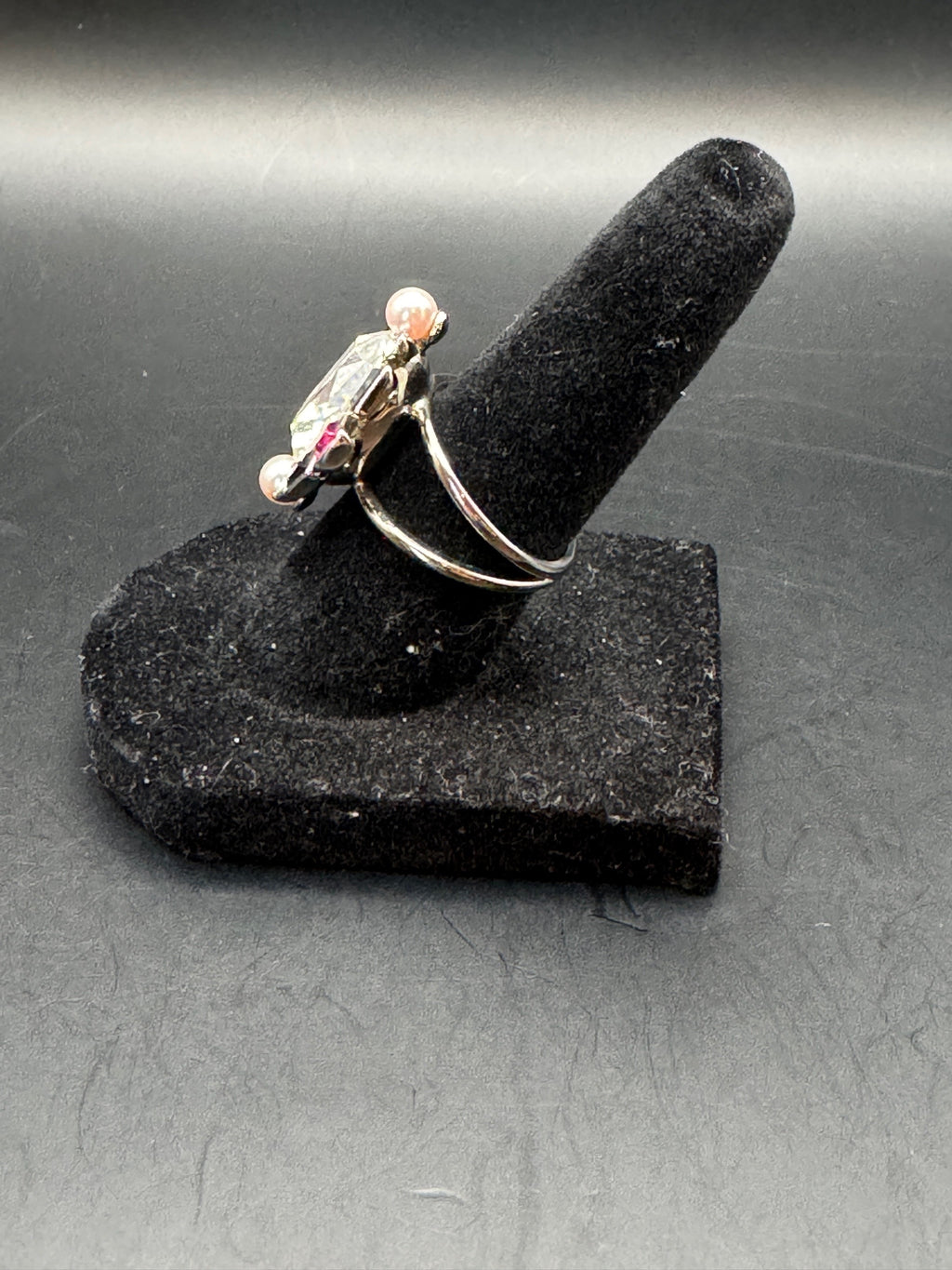 Swarovski ring size 6, additional side view