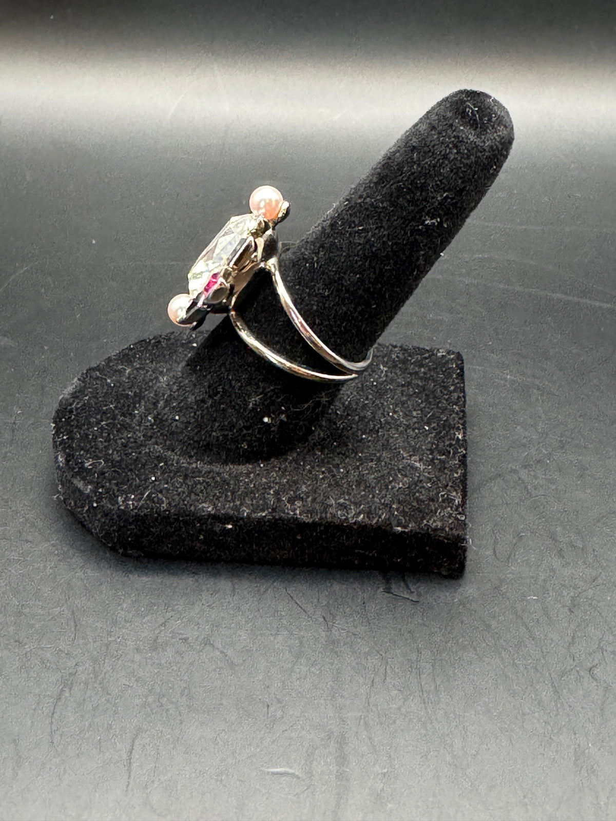 Swarovski ring size 6, additional side view